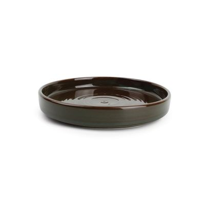 [74500511] F2D MUNDUNK GREEN STRAIGHT RIM DINNER PLATE 17.5T2.5CM - 604300