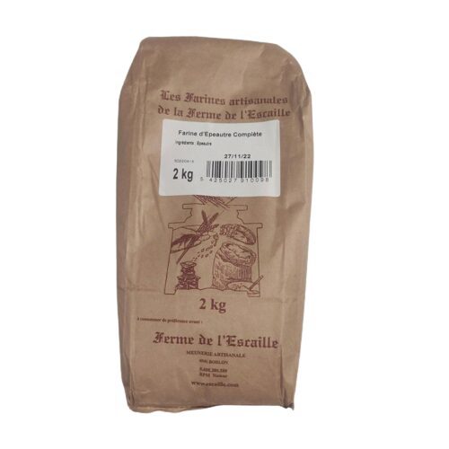 [05100974] FARINE EPEAUTRE BLANC FERME L ESCAILLE 2KG