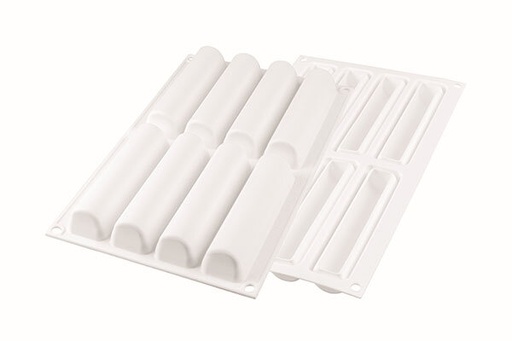 [51657270] SILIKOMART CYLINDER MOLD 75 D126X27 HT27+TRAYS+CUTTER