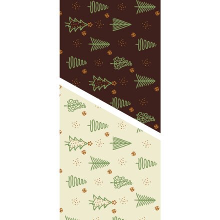 [08054416] 2046139 TRANSFER SHEET FIR GREEN/RED 30X40CM 30 PIECES ***S/CD***