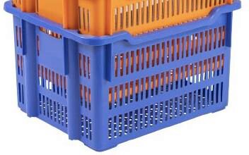 [70407994] BREAD BIN PVC BLUE 62 X 50 X 36CM W/CERTIFICATE