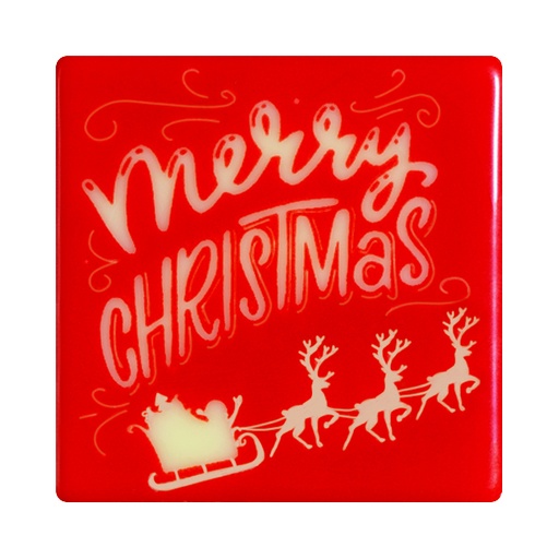 [08058092] 088045 PCB SQUARE PAG CHRISTMAS 4CM 96PCS ***S/CDE***