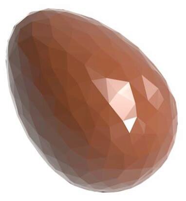 [70409404] MOULE À CHOCOLAT OEUF CRISTAL CW1907 5X7 -- 4GR