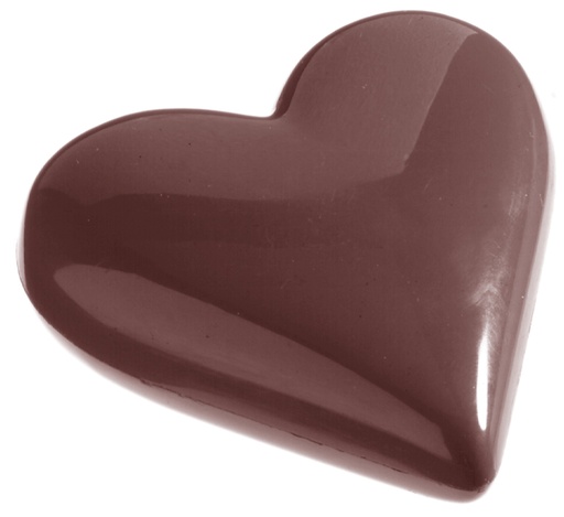 [70410610] CHOCOLADEVORM HART 9,5 CM CW2157 17.5X27.5CM 1X5 118GR
