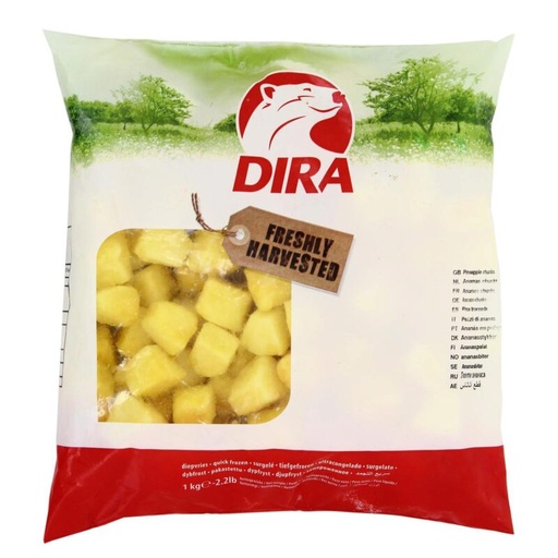[02100158] ❄️DIRAFROST 775 ANANAS CHUNKS  1KG