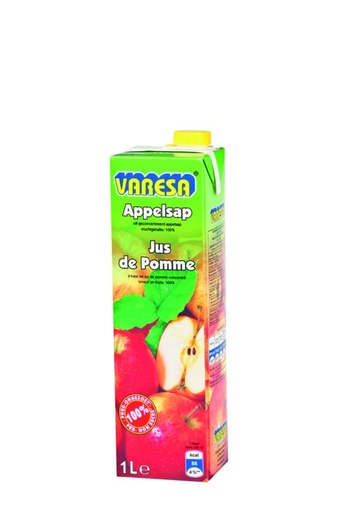 [06100606] BOISSON VARESA JUS DE POMMES  TETRA PACK 8 X 1L