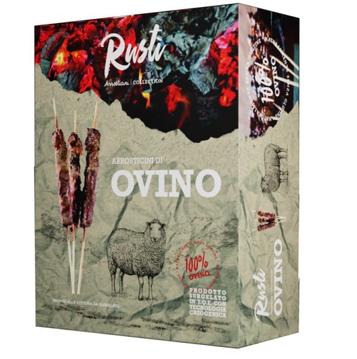 [06100919] ❄️RUSTI ARROSTICINI SCHAPEN 67 X 30GR