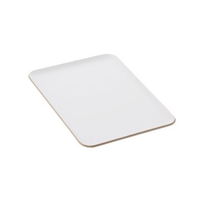 [57662137] POINT-VIRGULE PLATEAU A SERVIR BLANC 33X23CM
