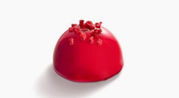 [02040238] VAMIX B439 BAVARIAN DOME RASPBERRY HEART 12X85G