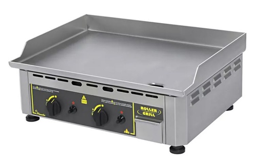 [60502009] ROLLER GRILL DUBBELE GAS SNACKERPLAAT PSI 600 G ROESTVRIJ STAAL 60X45CM