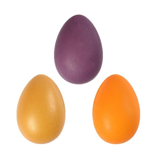 [08054795] 2069200 ASSORTMENT OF 3D MODEL EGGS 3.8X2.4CM 96PCS