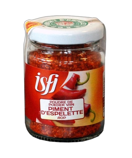 [05110017] ISFI PIMENT D'ESPELETTE BOCAL VERRE 50GR