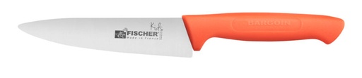 [50301136] FISCHER KIDS CHEF'S KNIFE 15CM ORANGE 12337-15