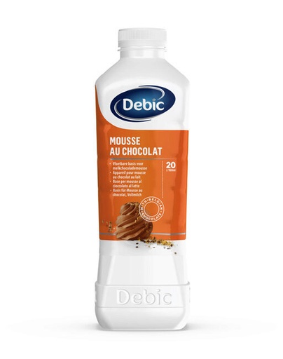 [06020199] DEBIC BASIS VOOR CHOCOLADEMOUSSE 6X1L = LITER