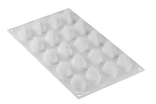 [51657479] MOULE SILIKOMART QUENELLE 10 Ø 43X21MM H20MM4X5