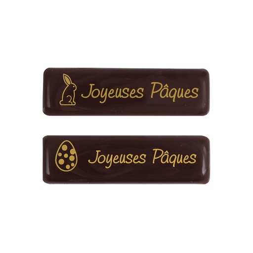 [08033898] 2069643 MINI JOYEUSES PAQUES CHOCOLADE PLATEN 4,5 CM 300 STUKS