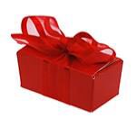 [62000328] BALLOTIN "COLOR" 2 STRAWBERRY RED PRALINES 66 X 35 X 30 MM 25PCS