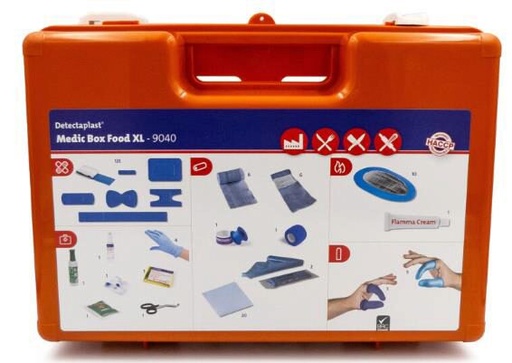 [70410522] DETECTAPLAST FOOD EXTRA LARGE FIRST AID KIT