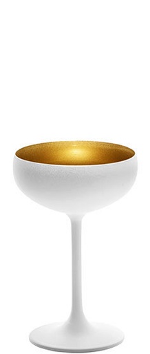 [57659469] STOLZLE OLYMPIC GLASS COUPE CHAMPAGNE WHITE/GOLD 23CL
