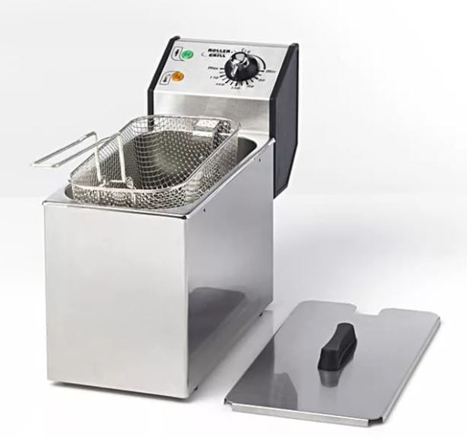 [62250225] ROLLER GRILL SINGLE FRYER 5L 230V