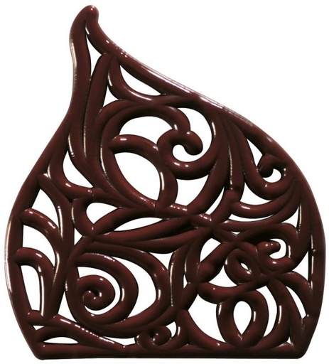 [08056063] 003870 PCB END CAPS CN OPENWORK 8.7X9.5 CM 18PCS ***S/CD***