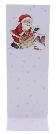 [60700550] SANTA CLAUS CARDBOARD JAKU 77X50X215MM PACK OF 50 PCES