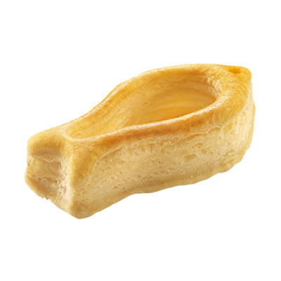 [04030146] 3 TOQUES MINI FISH PUFF PASTRY 6X2.7CM H1.7CM  84PCES