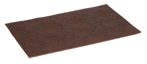 [04050024] ❄️PIDY CHOCOLADESPONS VEL 0,7CM 38X58CM 9 VELLEN