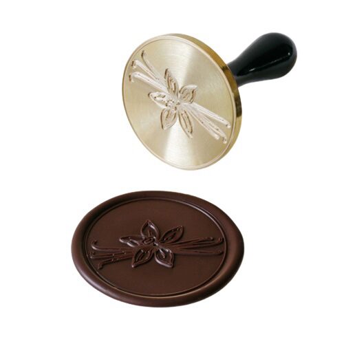 [53804314] VANILLA CHOCOLATE STAMP Ø 6CM