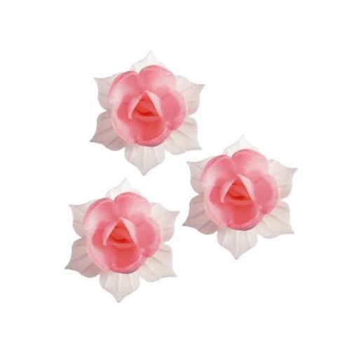 [70407014] J01 DAFFODIL WAFER 45MM PINK AND WHITE 28 PCS