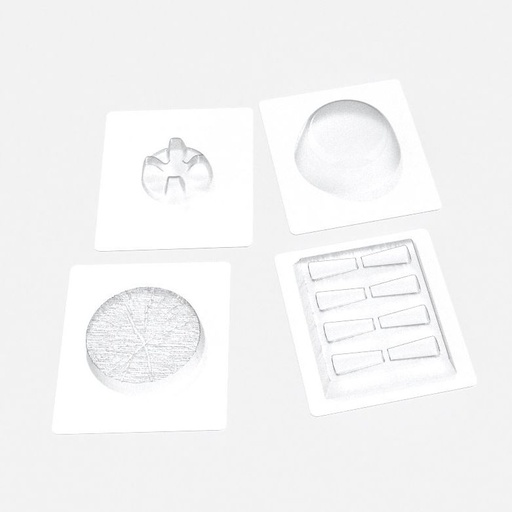 [08057391] 087191 PCB MOULES FONDUE POUR 8 PIÈCES 4 DESIGNS 26PCES ***S/CDE***