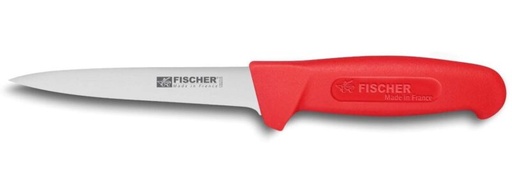 [50407156] FISCHER BONING KNIFE USED 14CM RED HANDLE 3030-14
