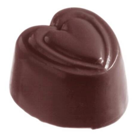 [70410305] HEART CHOCOLATE MOLD CW1012 *13.5X27.5CM * 3X8 *13GR