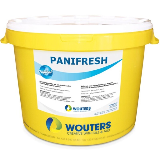 [05040180] WOUTERS PANIFRESH BREAD IMPROVER 20KG