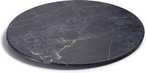[60251683] LACOR MELAMINE TRAY “STONE” ROUND 35XH3CM