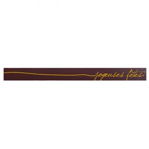 [08057359] 065208 PCB RECTANGLES CN JOYEUSES FÊTES 9X0.8 CM 240PCS ***S/CD***