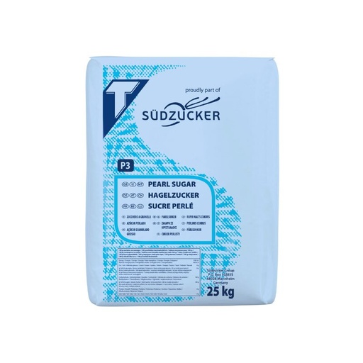 [03010210] PEARL SUGAR P3 TIRLEMONT 25KG