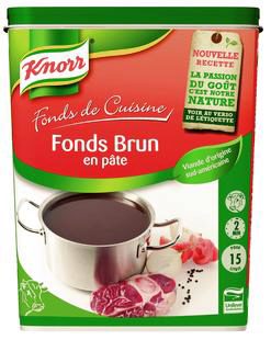 [05100318] KNORR BRUIN  GEVOGELTEBOUILLON RUNDVLEES IN PASTA 1KG