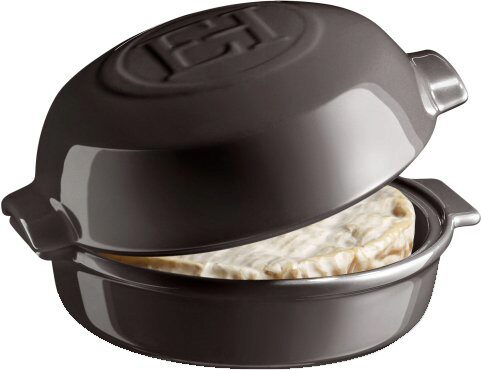 [57690007] EMILE HENRY FONDUE CAMEMBERT BLACK CHARCOAL DARK GREY