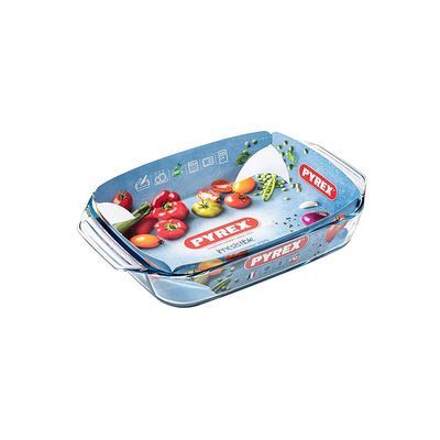 [57661183] PYREX RECTANGULAR DISH 35X23CM-2.9L BOROSILICATE -40+300°
