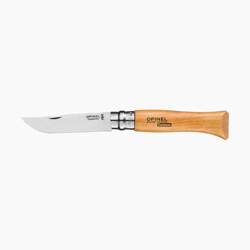 [54917674] OPINEL COUTEAU DE POCHE CARBONE CLASSIC N°9 ACIER/BOIS