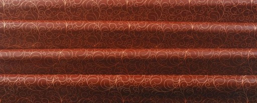 [08056583] 060137 PCB-PLATEN BEDRUKTE FONKELENDE ARABESKEN 40X25 CM 17 STUKS ***S/CD***