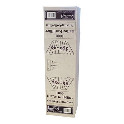 [39704512] UNBLEACHED PERCO FILTER 250-90 BOX 1000P