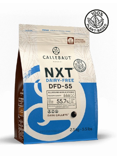 [03070715] CALLEBAUT CHD-Q55-DFR-E0-U70*CHOCOLAT NOIR 2.5KG SANS PRODUITS LAITIERS