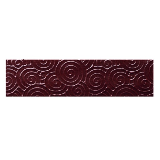 [08056729] 087071 PCB RECTANGLES CN EXTRA THIN STRUCTURED SPIRAL 12X3 CM 66PCES ***S/CDE***
