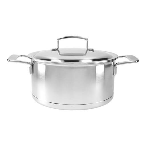 [57659831] DEMEYERE SILVER 7 LOW POT 24CM-5.2L