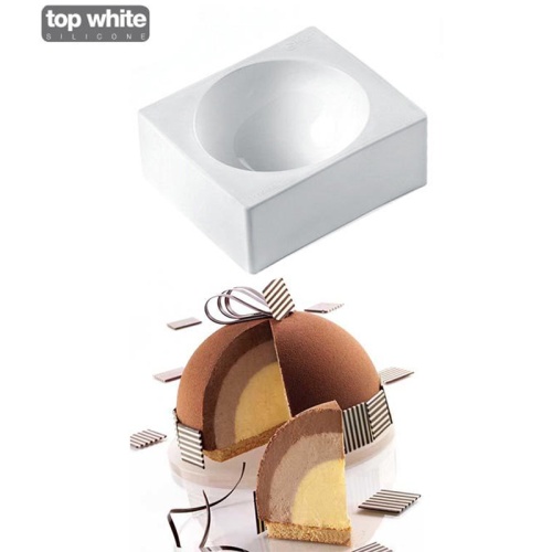 [51661138] SILIKOMART MOULE DEMI-SPHERE EN SILICONE ZUCCOTTO Ø 115 HT 57.5MM VOLUME 409ML