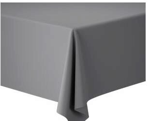[60700337] DUNI DUNICEL TABLECLOTH GRANITE GREY ROLL 1.18M X 5M