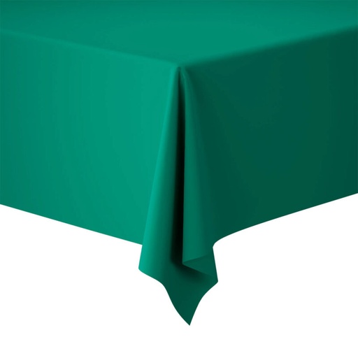 [70407936] DUNI DARK GREEN TABLECLOTH 1.18M X 10M