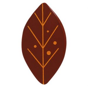 [08057607] 070494 PCB FEUILLES CN FINESSE 3 DESIGNS 3,3X1,8 CM 320PCES ***S/CD***